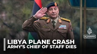 Libyan Army Chief Dies In Plane Crash Near Turkiyes Capital