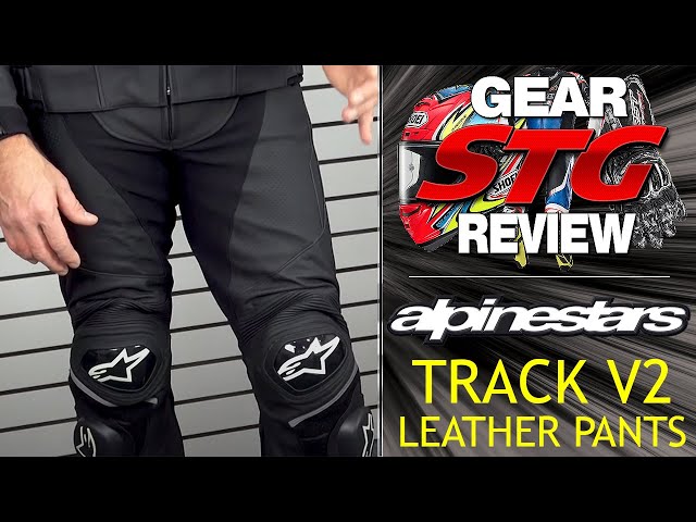 Alpinestars Track v2 Leather Pants Review | Sportbike Track Gear