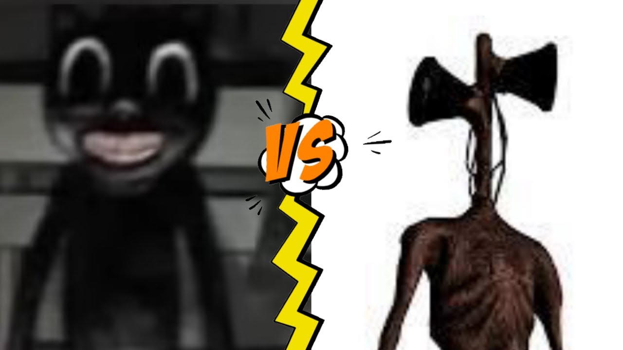 Cartoon cat vs Siren head ( epic fight night ) - YouTube