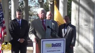 Bayonne Mayor Jimmy Davis endorses Tom DeGise for County Executive