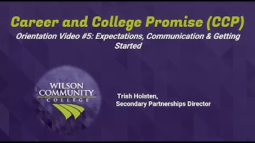 CCP Orientation Video #5: Expectations, Communication and Getting Started