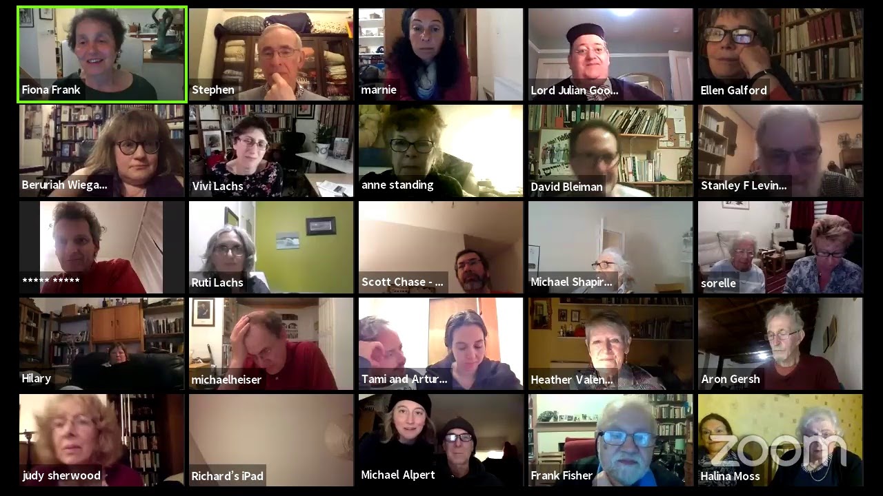 Scottish Virtual Yiddish Open Mic