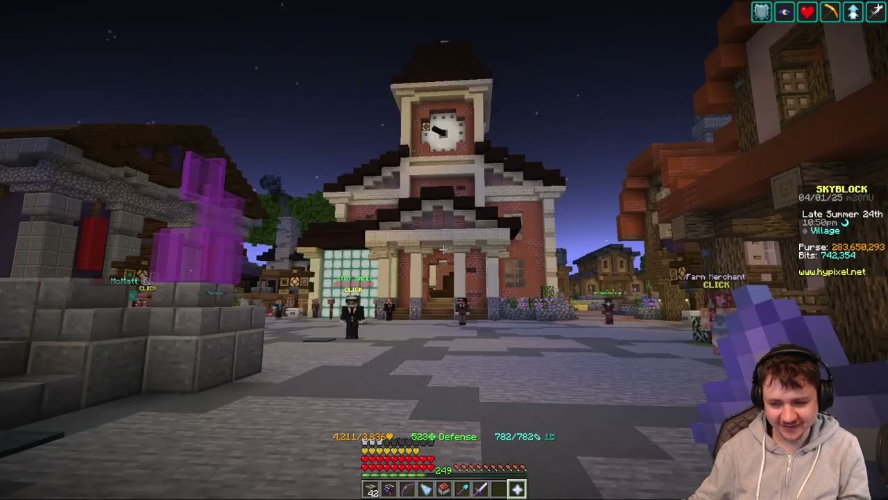 A Honk and Seek Adventure! Hypixel Skyblock | Morgen Switch 2 Direct!