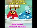 Bath Song _ Little BoBo Nursery Rhymes - Monster Cartoon #shorts