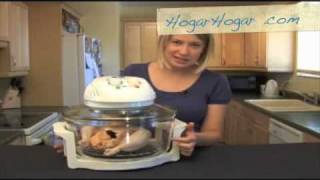 Horno de Convección. Cocina rapido y facil www.HogarHogar.com - YouTube