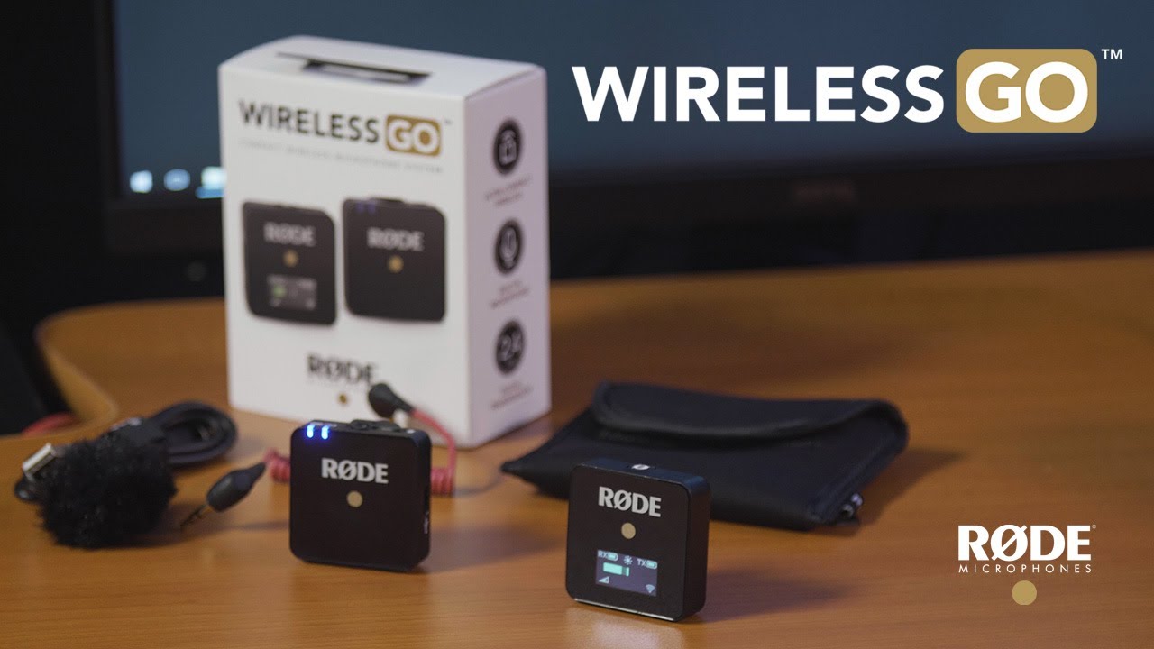 RØDE Wireless Go White Edition, micrófono de entrevista y clip magnético