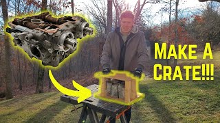 Heavy Engine Part Shipping Guide: Mastering the Crate Method for USPS, UPS, FedEx Delivery!