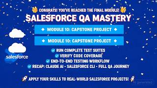 Salesforce QA Mastery with Claude AI &amp; Claude Code - Lesson 10