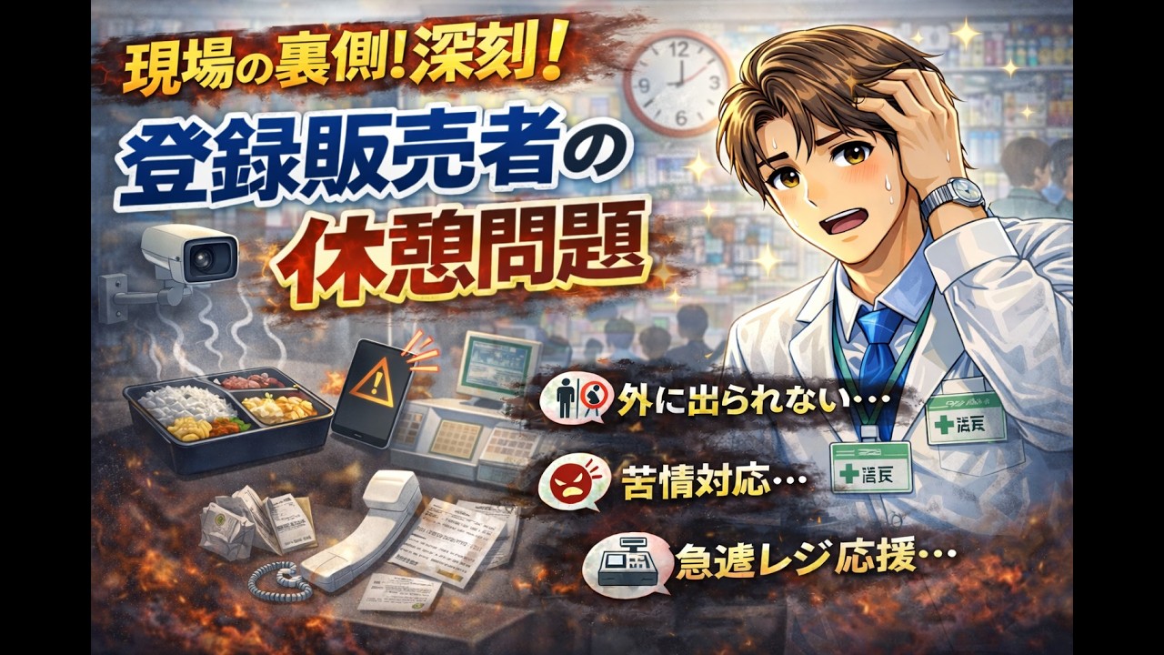 第21回　【現場の裏側】深刻！登録販売者の問題