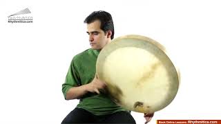 Daf Rhythmic Patterns (Maqams) - Improvising on Daem | آموزش دف ریتمیتیکا