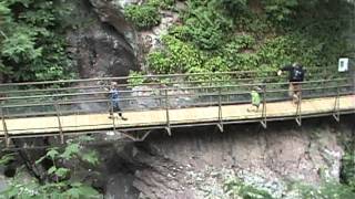 High Falls Gorge Lake Placid with music by Jerry Cali