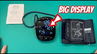 Blood Pressure Monitor For Home Use Aile Blood Pressure Machine Automatic Bp Machine