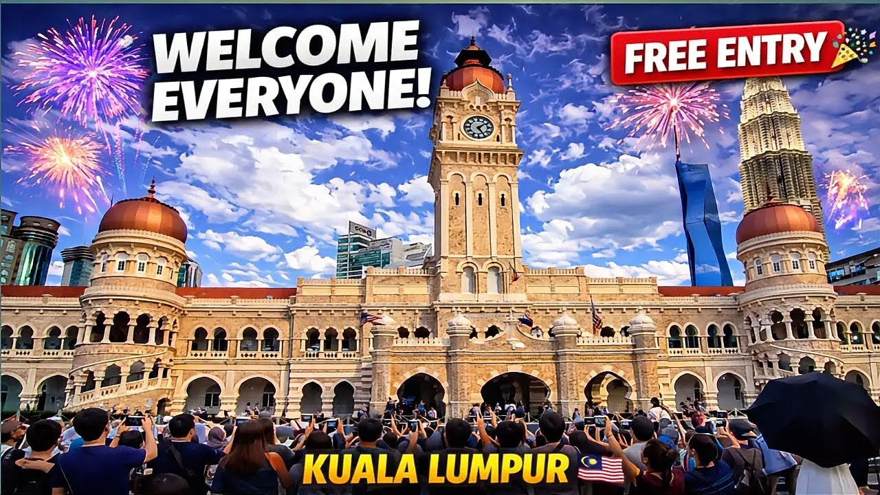 Dataran Merdeka Finally Opened Free Entry | Welcome Everyone Shocked The Wold! Full Tour 😳😱🔥🇲🇾