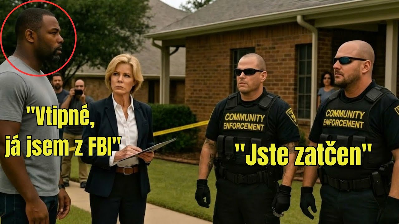 Falešná HOA policie přišla zatknout černocha – Netušili, že je to nejobávanější agent FBI