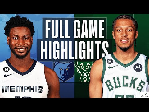 Memphis Grizzlies vs Milwaukee Bucks FULL GAME HIGHLIGHTS｜2022-23 NBA Season｜4/7 2023