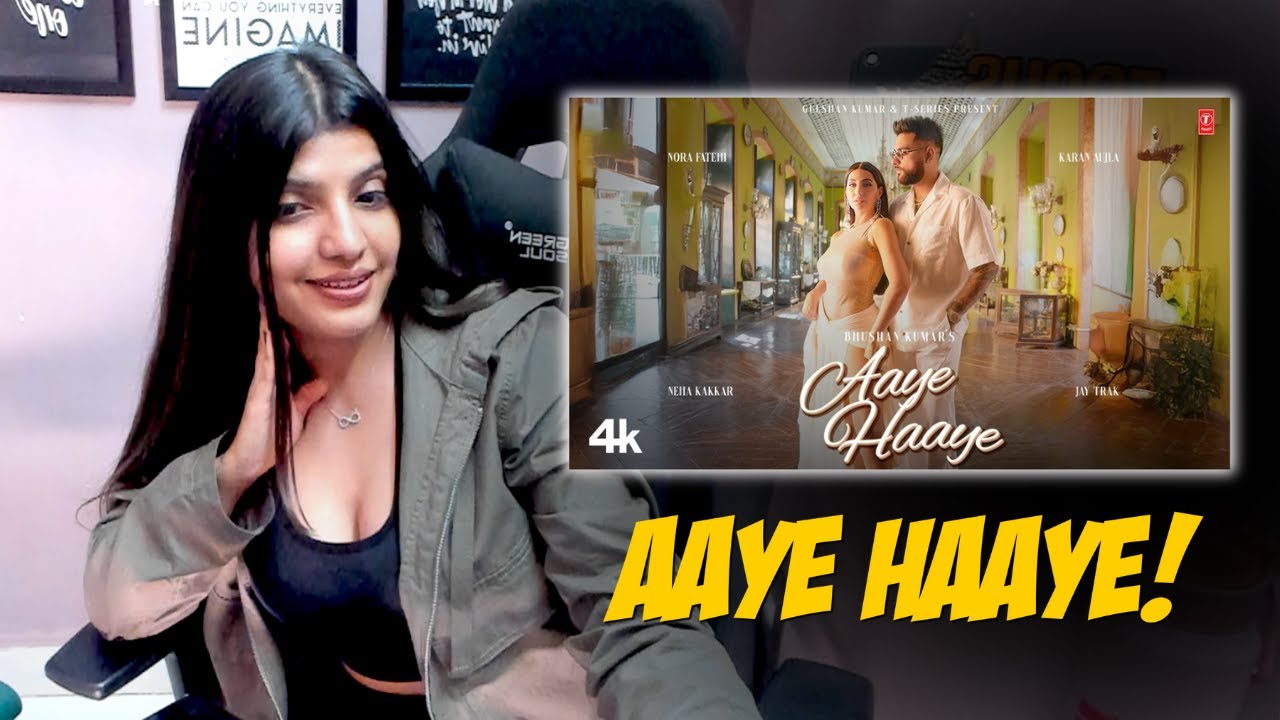 Aaye Haaye| Karan Aujla, Nora Fatehi, Neha Kakkar :Reaction With NYSHA