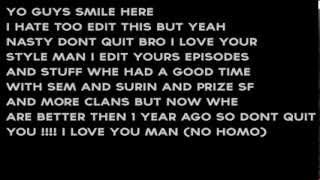 Quit 2CE|Nasty :(((
