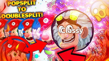 Agar.io - *DOUBLESPLIT REVENGE!* POPSPLIT MASSACRE // BEST MOMENTS