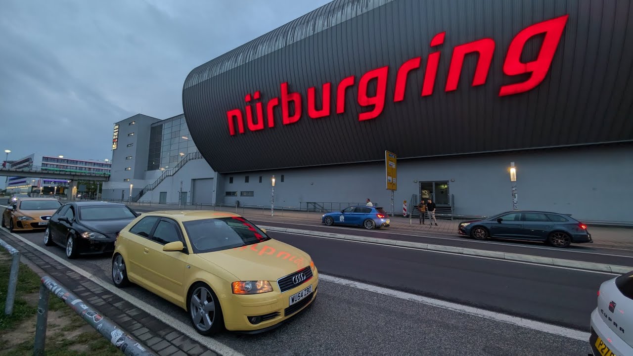 nurburgring full lap. standard 2004 audi a3 2.0 bkd. Just having fun 