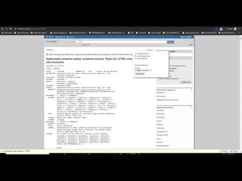 How to Retrieve Coding Proteins/Coding Genes Sequence from NCBI Genome/Genbank