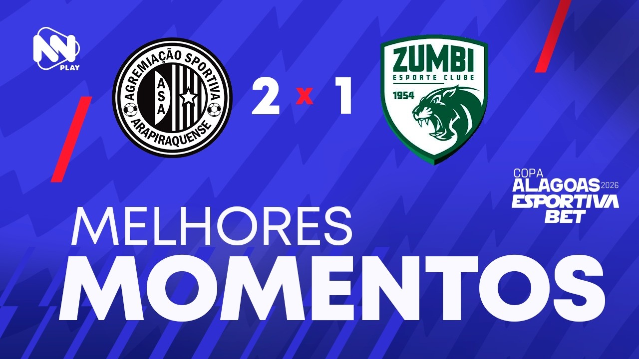 Melhores momentos COMPLETO ASA X ZUMBI  - Alagoano 2026