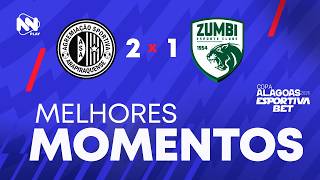 Melhores momentos  COMPLETO - ASA X ZUMBI  - Alagoano 2026