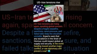 US–Iran Tensions Explode 🚨 Is the World Heading Toward War?#usnews #breakingnews #viralnews