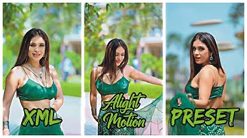 Nain Ta Heere Warge  | Alight Motion Xml File | #xmlpreset  #alightmotion  #remix
