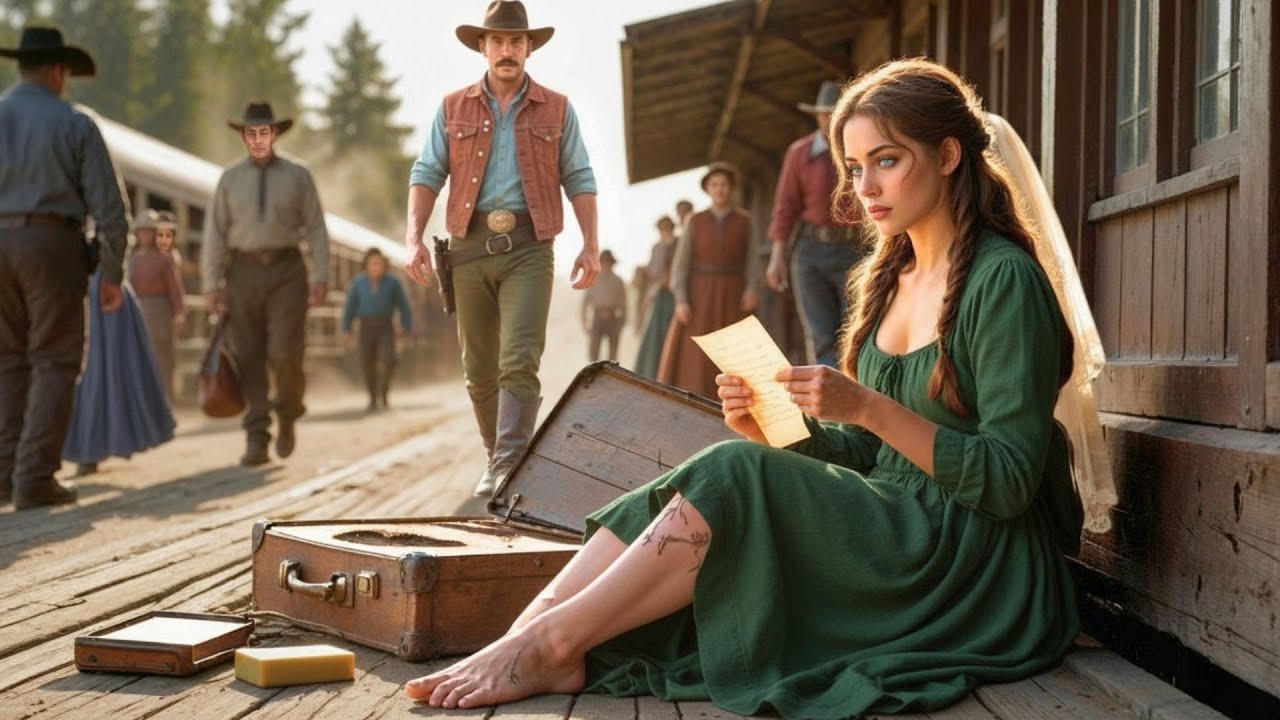 La mariée arriva avec des chaussures déchirées, ... le cowboy dit Alors, tu as tout…