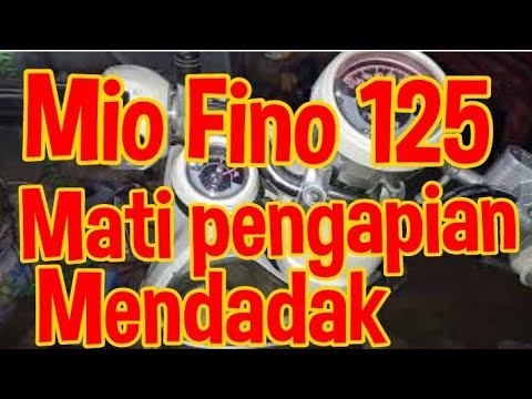Mio Fino Mio 125 Mio M3 Xride mati hilang pengapian || indikator MIL
