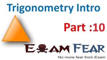 Maths Introduction to Trigonometry part 10 (Ratio complementary angle) CBSE class 10 Mathematics X