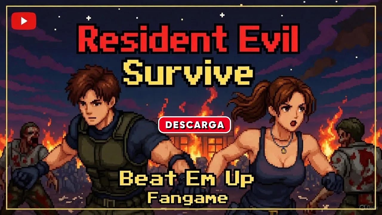 Resident Evil Survive para Android y PC | FANGAME Beat ’Em Up + INSTALACION EN ANDROID