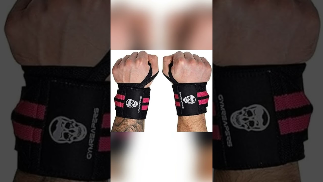 Weightlifting Wrist Wraps (IPF Approved) 18" Professional Quality Wrist Support with Heavy Duty T...
