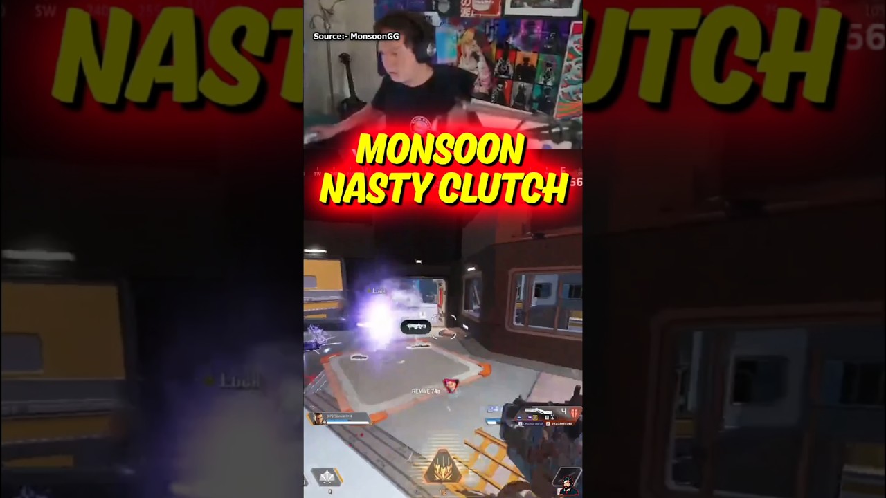 MONSOON NASTY Clutch | Apex Legends 