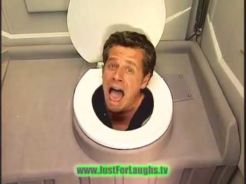 Just for laughs bathroom prank
