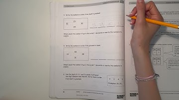Eureka Math Grade 1 Module 4 Lesson 8 Homework | #mathwithaubrey #answers
