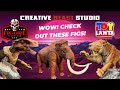 FFC | Toylanta 2025: Creative Beast Studio setup and great showcase of their figures from Chris!