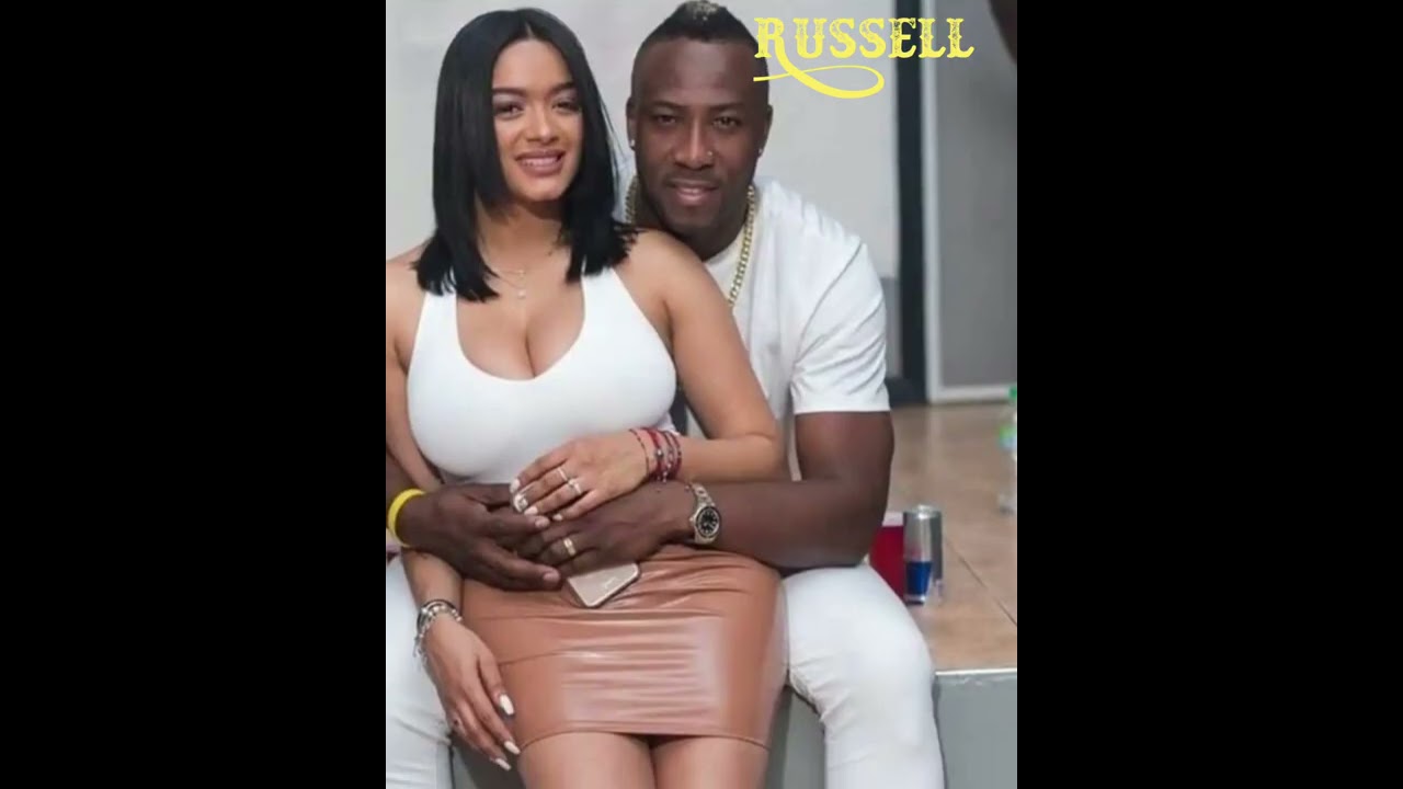 Cute wife of andre russell is  whatsaap video  cricket  Shots