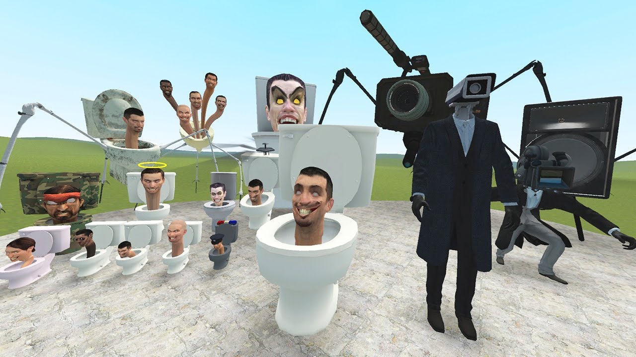 SKIBIDI TOILET FAMILY! - Garry's Mod 