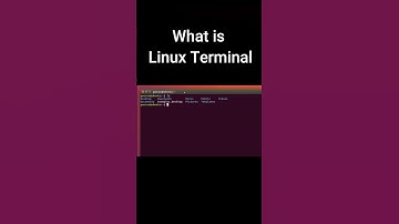 What is Linux Terminal? #linux #terminal
