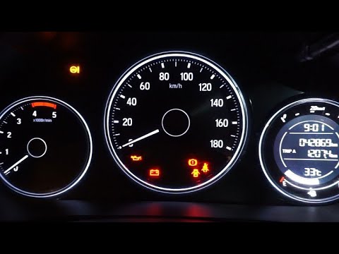 Honda Car Cluster Dashboard Lights (Night) - YouTube