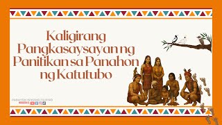Kasaysayan ng Panitikan sa Panahon ng Katutubo
