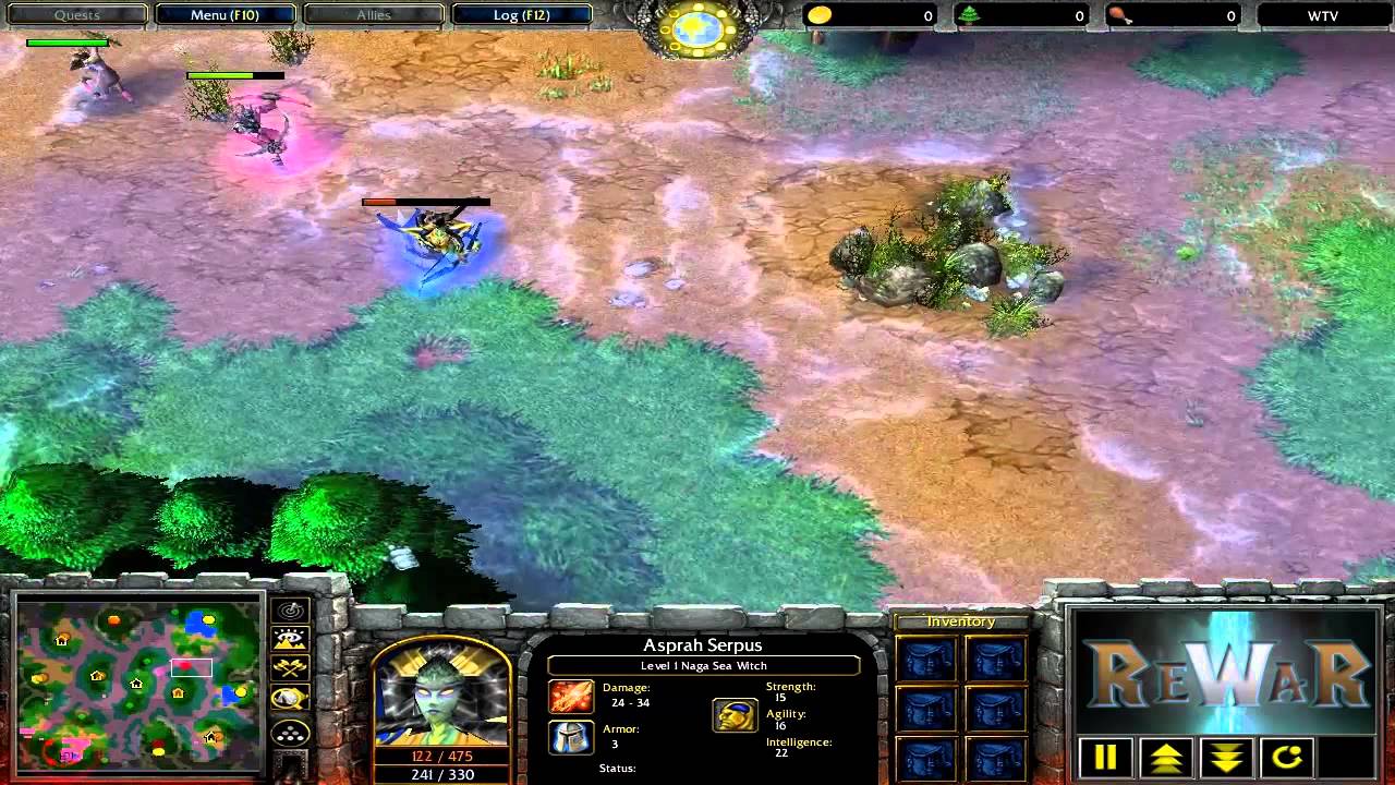 Kei(HU) vs Aly_free(NE) - Game 1 - WarCraft 3 gameplay - RN808