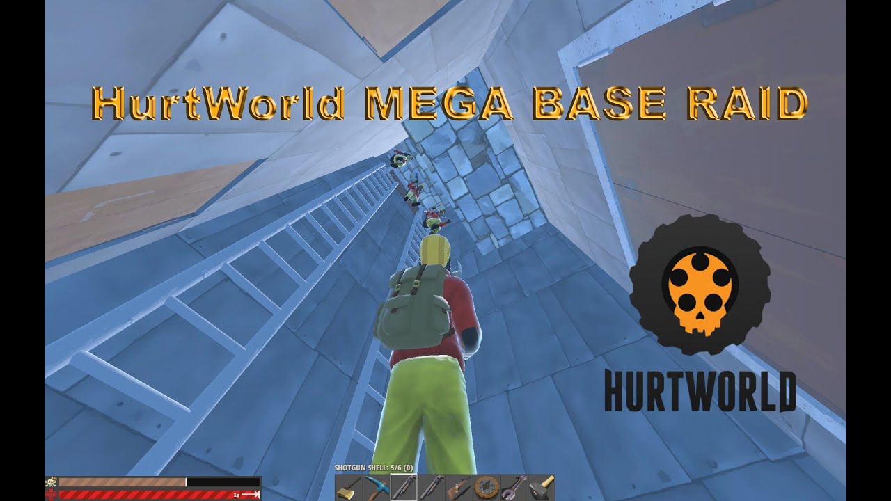 HurtWorld - MEGA BASE RAID