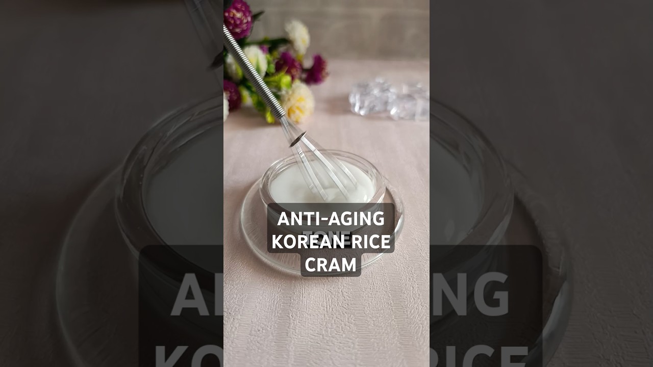 How to make anti-aging Korean rice cream. 