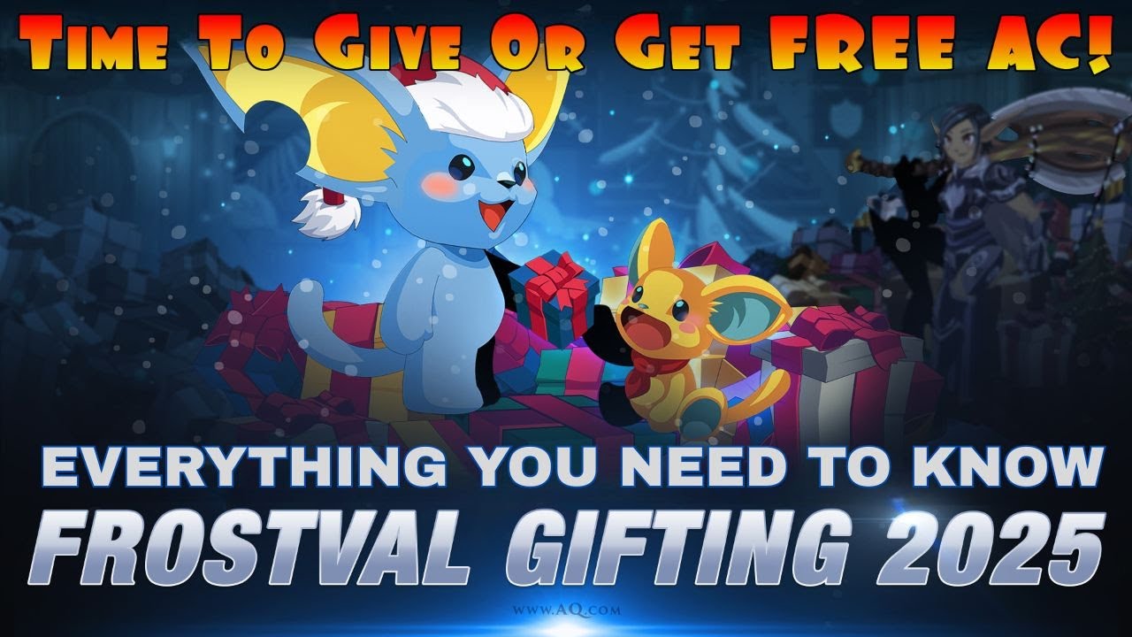 Everything You Need To Know About Frostval Gifting 2025! AQWorlds