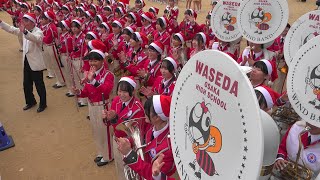 早稲田大阪高等学校ウィンドバンド/ サンタパレード大阪2025 / Waseda Osaka Wind Band
