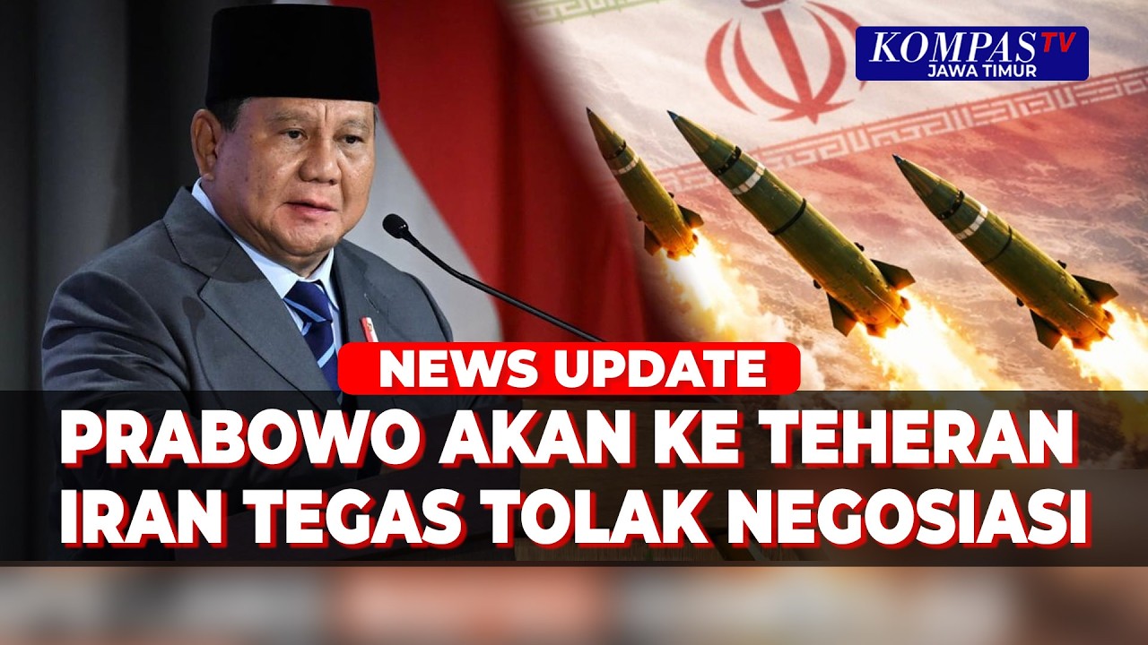 Prabowo Direncanakan ke Teheran, Iran Tegaskan Tolak Negosiasi dengan AS Israel