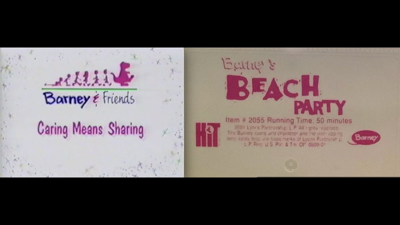 All Week of Barney's Beach Party (Screener) (Caring Means Sharing Episode)