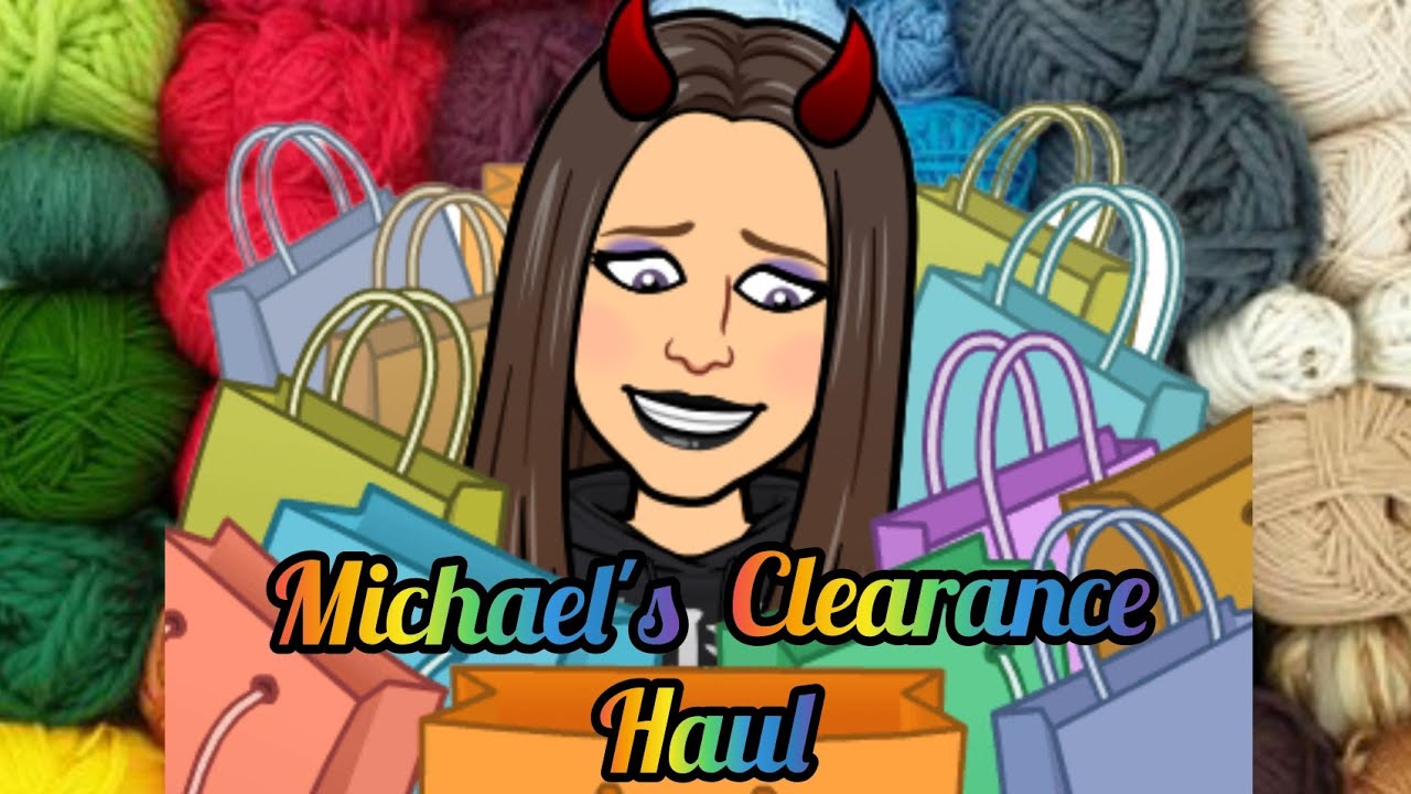 Michaels Clearance Yarn Haul what came home with me? 😇😅 YouTube